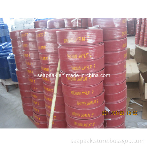 New Type High Pressure PVC Layflat Hose for Mining